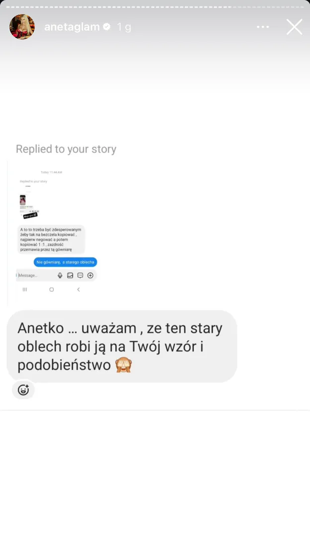 Aneta Glam twierdzi, że partner Caroline Derpienski próbował ją poderwać: "On ma obsesję. [...] Dwa lata temu go odtrąciłam!"