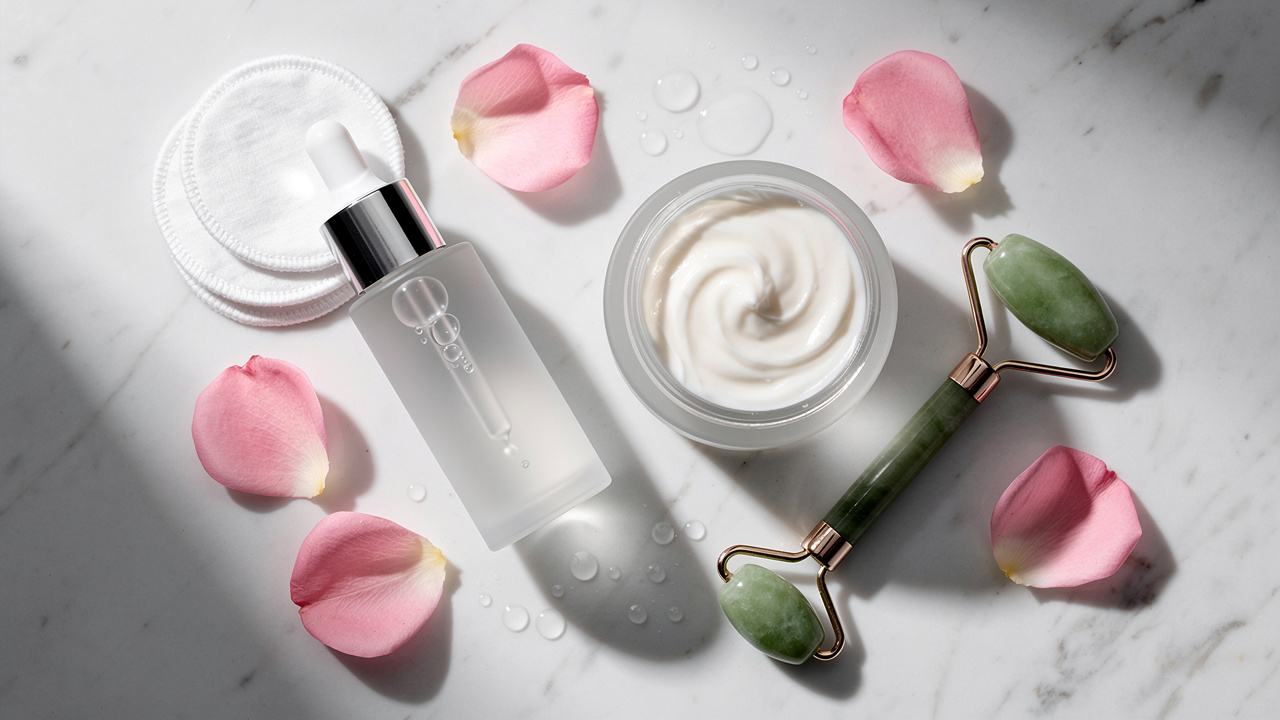 Produkty do przygotowania skóry przed makijażem fotograficznym